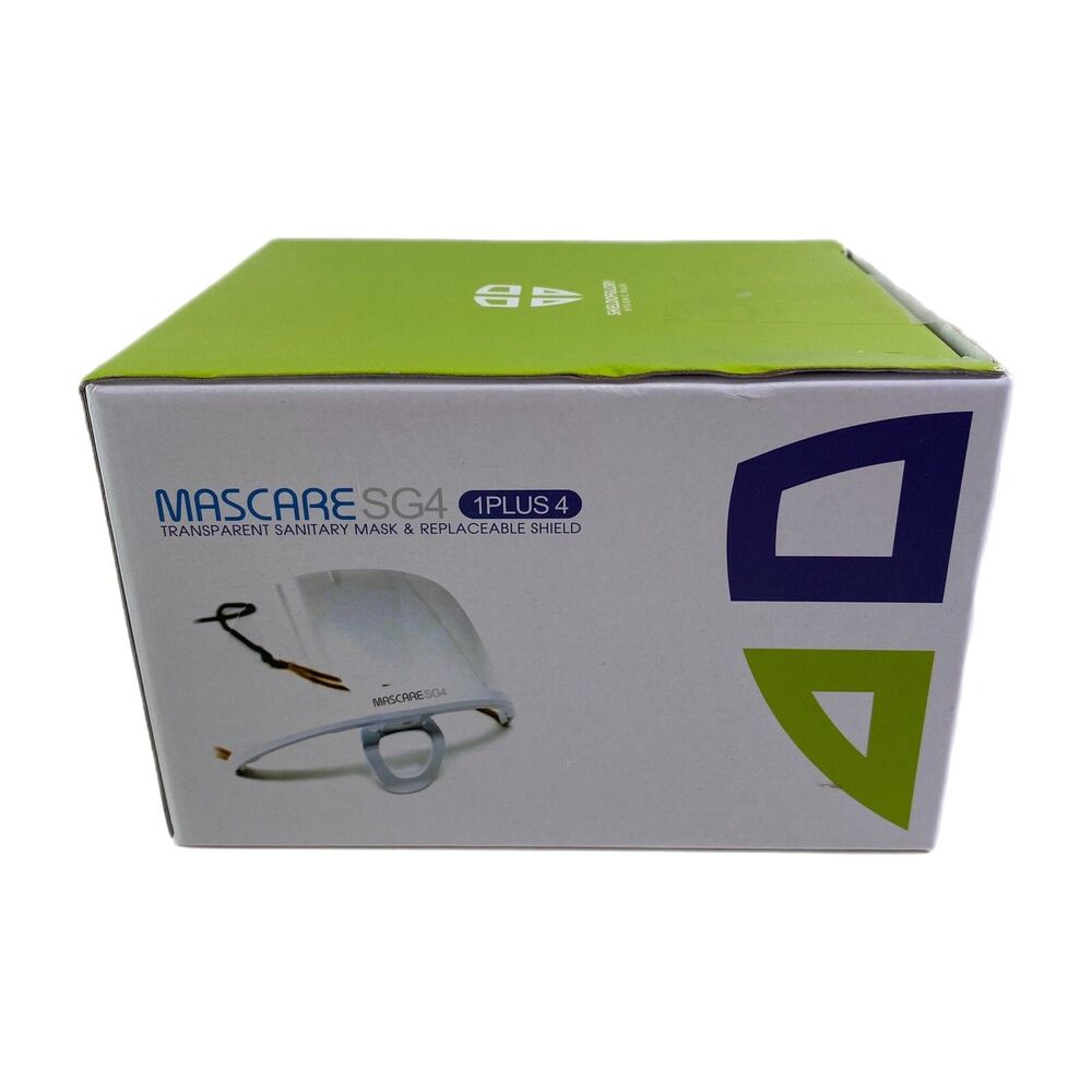 Clear Face Mask/Shield Shield of Glory Hygienic Mask Mascare SG4 1Plus4